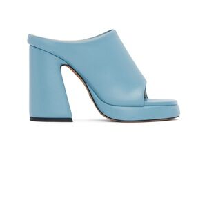 Proenza Schouler Blue Forma platform heals